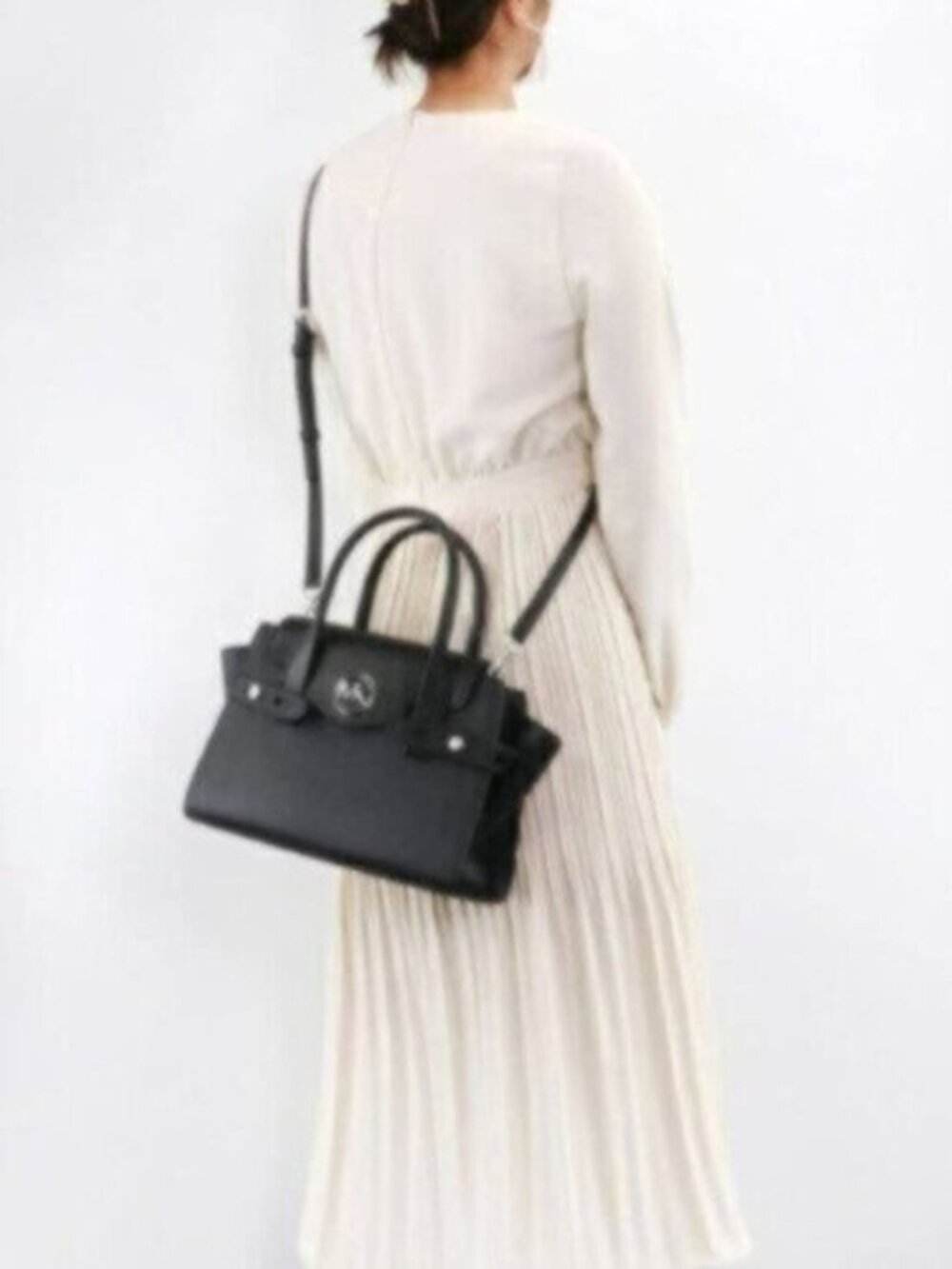 Michael Kors Belted Carmen Satchel - new with tags